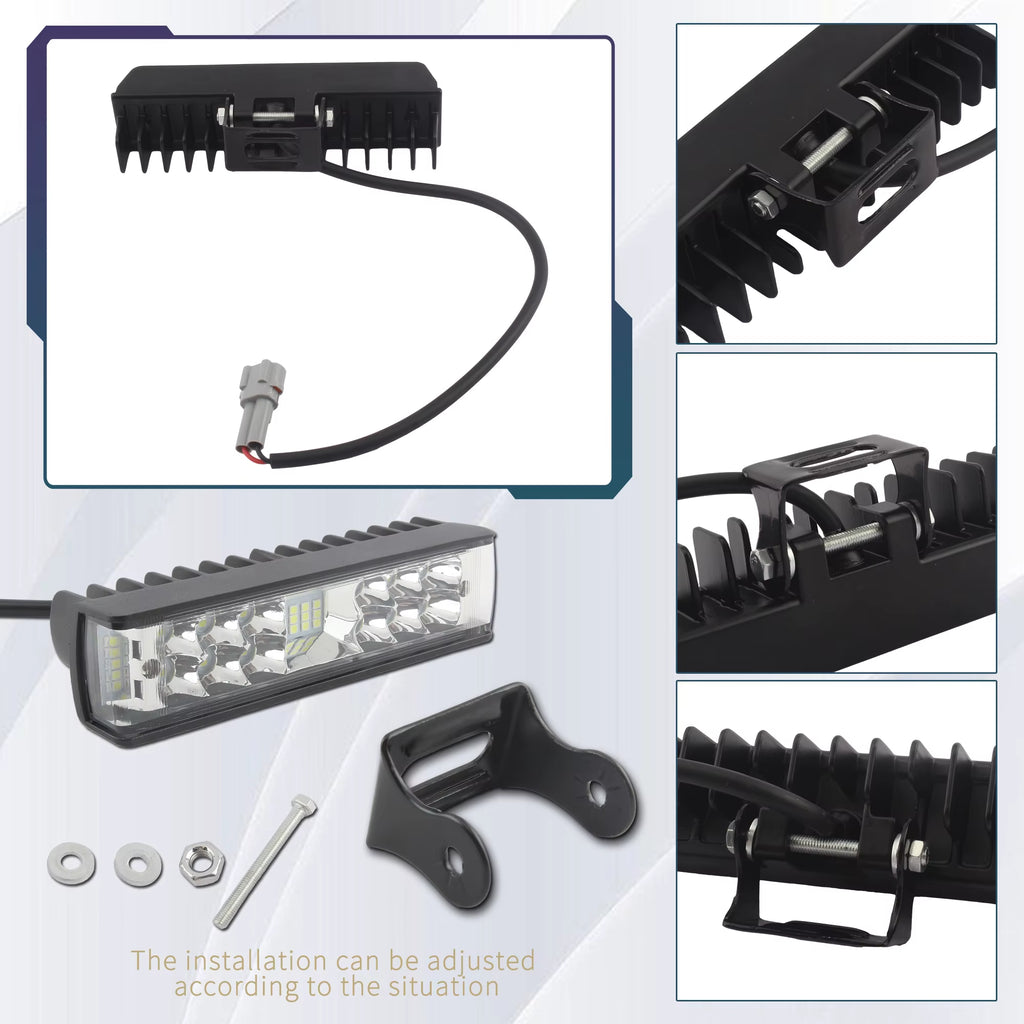 For Surron Light Bee X S Ebike Motorcycle Headlight LED Spotlight Dirt Pit Bike Enduro Motocross Modified Parts Free Shipping