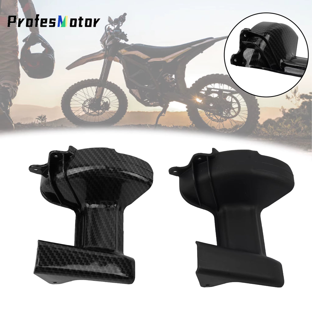 For Surron Accessories Motorcycle Central Shaft Sleeve Assembly Protective Cover Motorbike for Surron Light Bee X Carbon Fiber